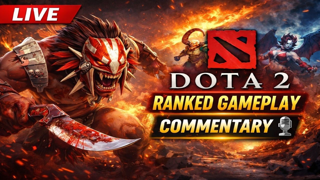🔴 LIVE Dota 2 Ranked | High Skill Gameplay & Live Commentary 🎙️
