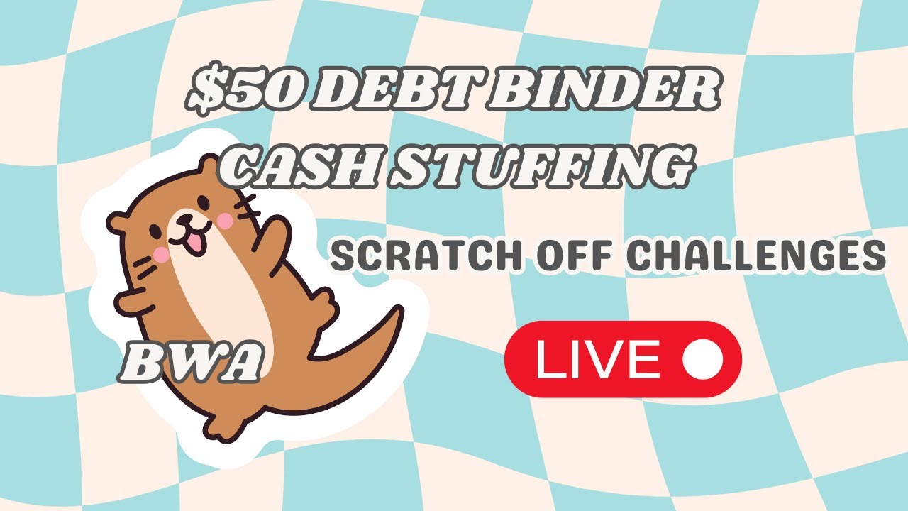 $50 Debt Binder Cash Stuffing + Happy Mail!!! - BudgetWithAmanda