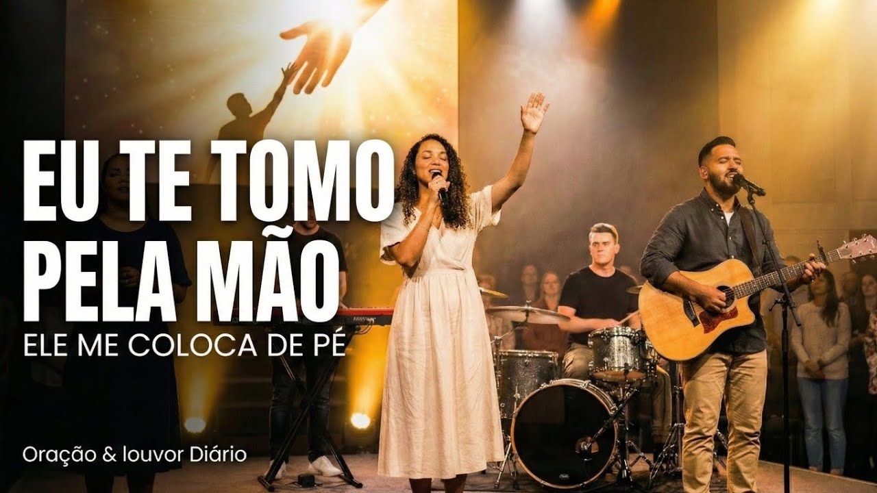 🎵 Eu Te Tomo Pela Mão 🤝✨ | Hino de Consolo e Força | Oração & louvor Diário