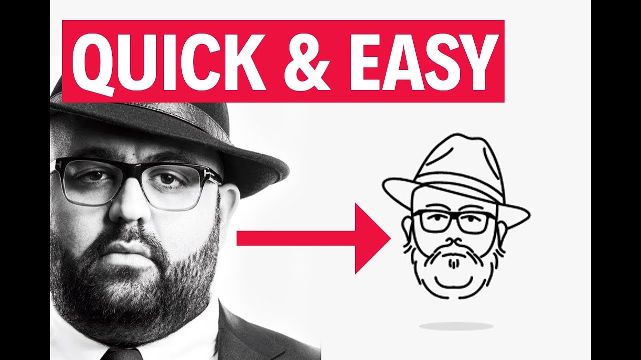 how to convert your face to logo illustrator