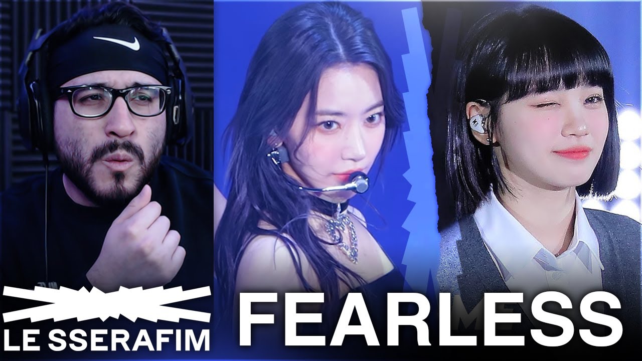 Reaction to LE SSERAFIM SAKURA X CHAEWON 'FEARLESS' X 'BLUE FLAME' Fancams