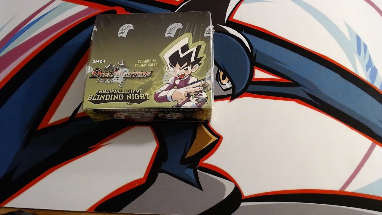 Duel Masters DM04 Shadowclash of Blinding Night Booster Box Opening Part 1
