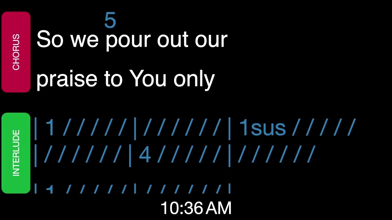 Great Are You Lord Practice 3.1