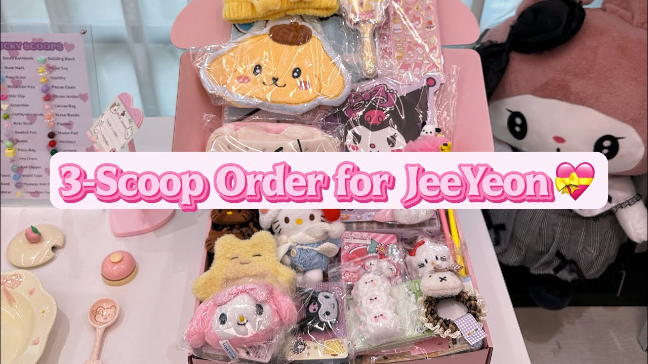 3-Scoop Order for JeeYeon💖