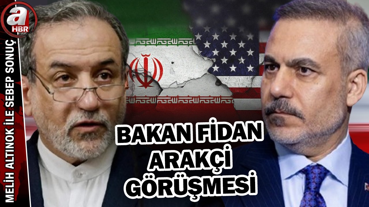 Bakan Fidan, İranlı mevkidaşı Arakçi ile görüştü! 
