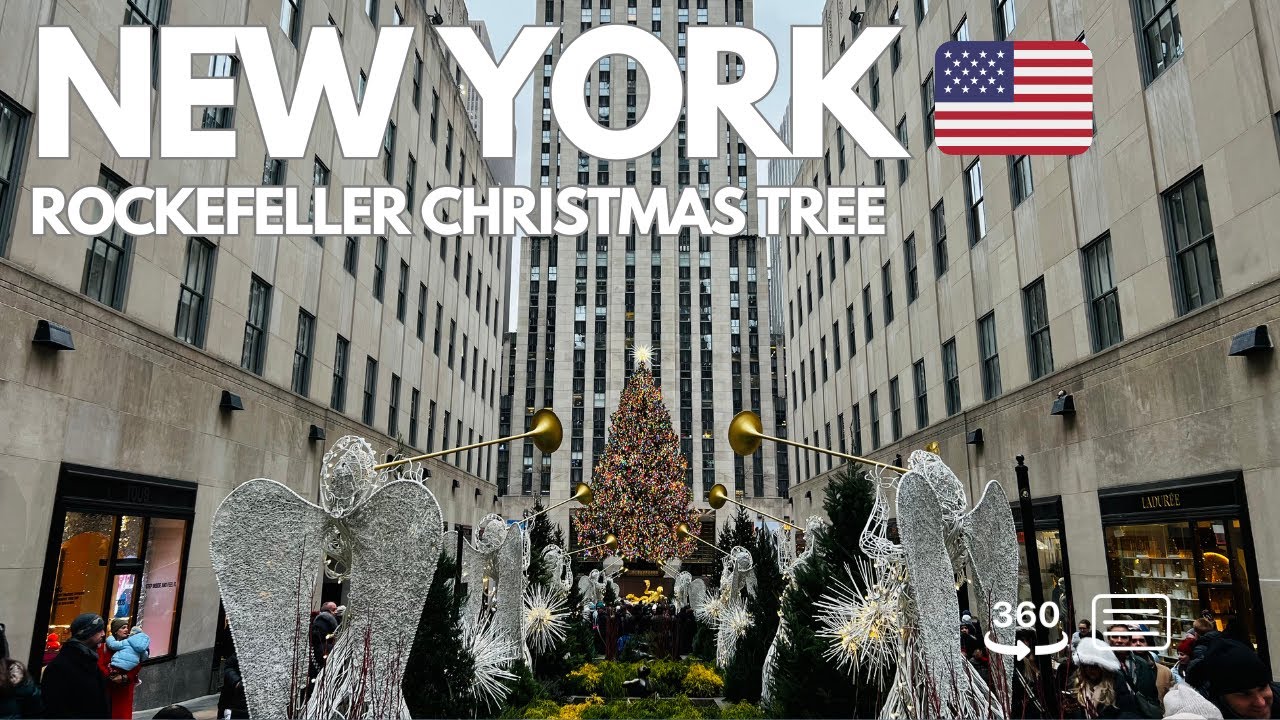 Rockefeller Christmas Tree: Walk Around the World’s Most Famous Tree!