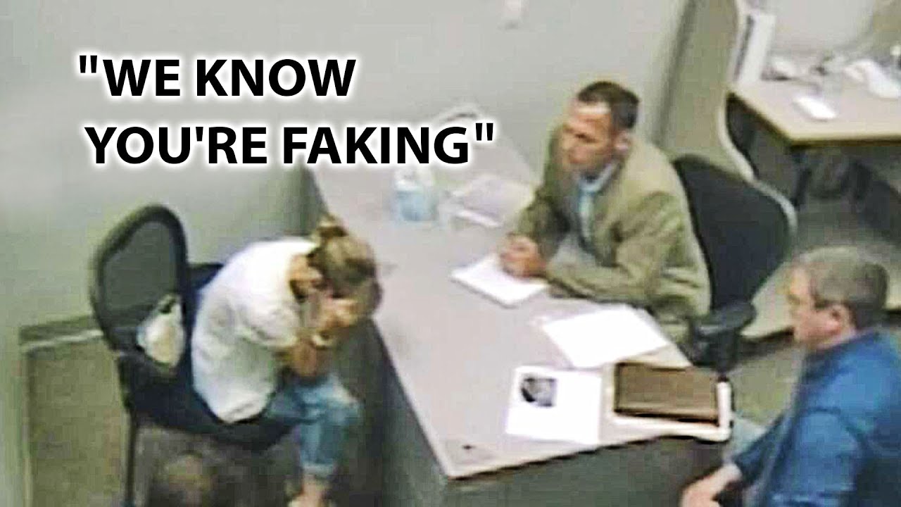 When A Suspect Fakes Crying During An Interrogation