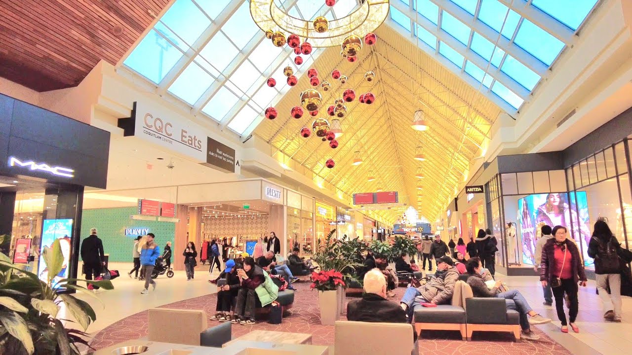 🇨🇦 [4K] Walking in Coquitlam Centre (Shopping Mall) - Coquitlam BC, Canada