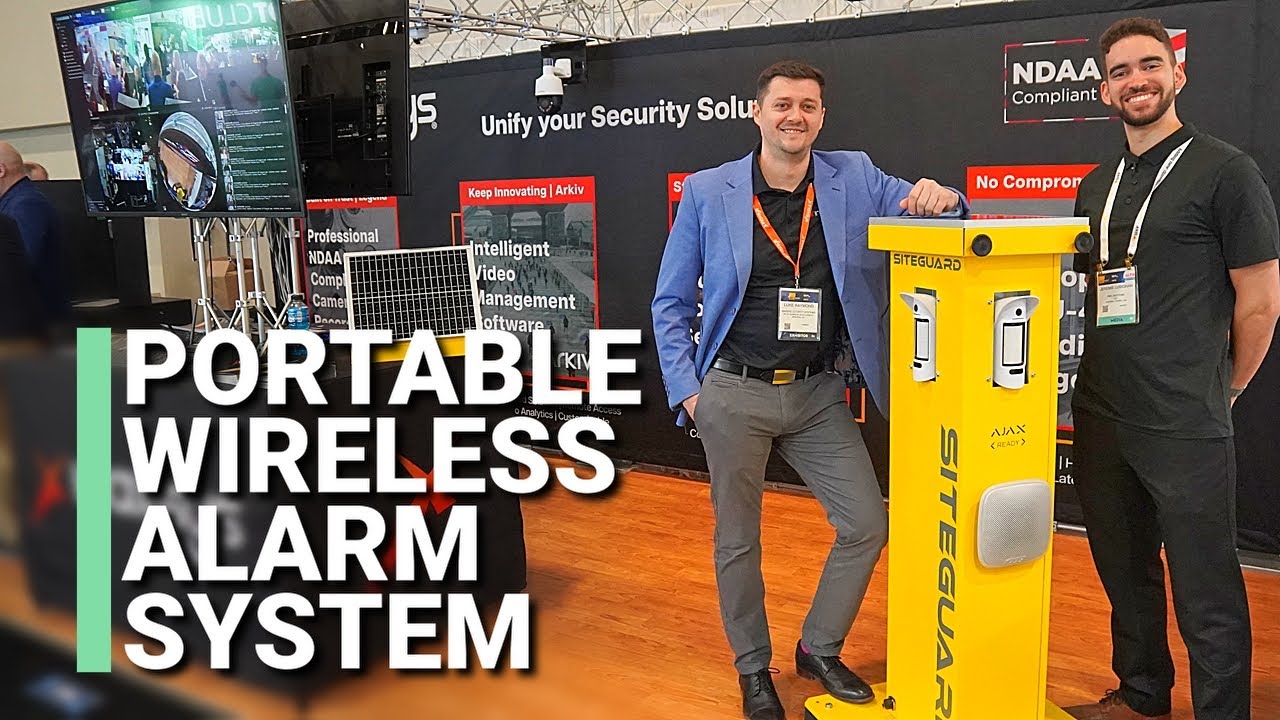 Inaxsys at ISC WEST 2024: SiteGuard AJAX Ready Solar Powered Intrusion Alarm System