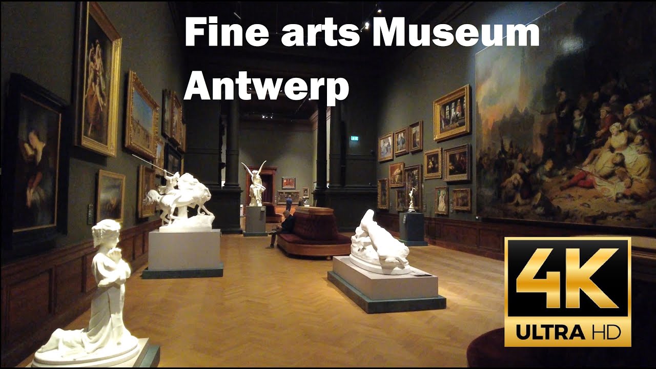 Museum of fine arts Antwerp 🇧🇪 Belgium 🇧🇪 4K 60fps 🇧🇪 modern and old masters 4K UHD full tour