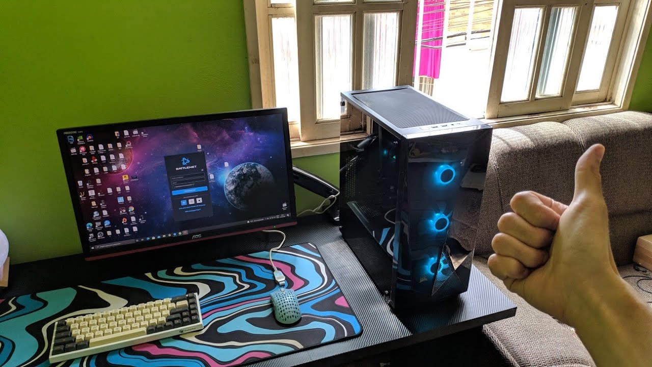Melhorando o Setup Montando o pc no novo Gabinete Corsair Carbide