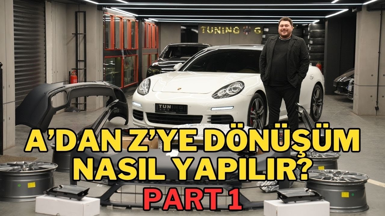 A'DAN Z'YE DÖNÜŞÜM! 2013 PORSCHE PANAMERAYI 2023'E DÖNÜŞTÜRÜYORUZ PART 1 ! | TUNİNG GARAGE