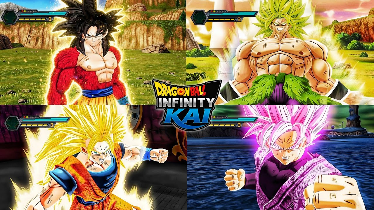 DBZ TTT Mod | Dragon Ball Z Infinity Kai Tenkaichi Tag Team ISO PPSSPP Android | Геймплей