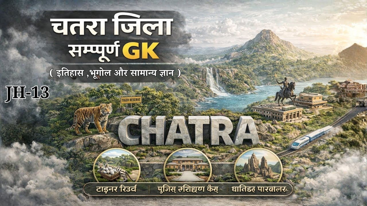 चतरा जिला सम्पूर्ण GK | Chatra District Complete General Knowledge | Jharkhand GK