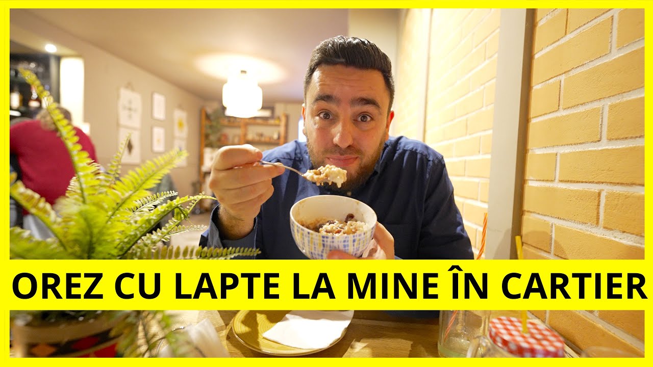 AM FOST LA UN OREZ CU LAPTE LA MINE-N CARTIER! (Restaurant Ceaun, București)