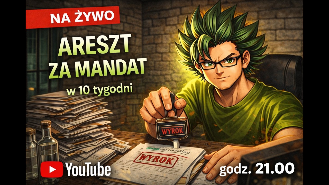 Areszt zastępczy za niezapłacony mandat w zaledwie 10 tygodni