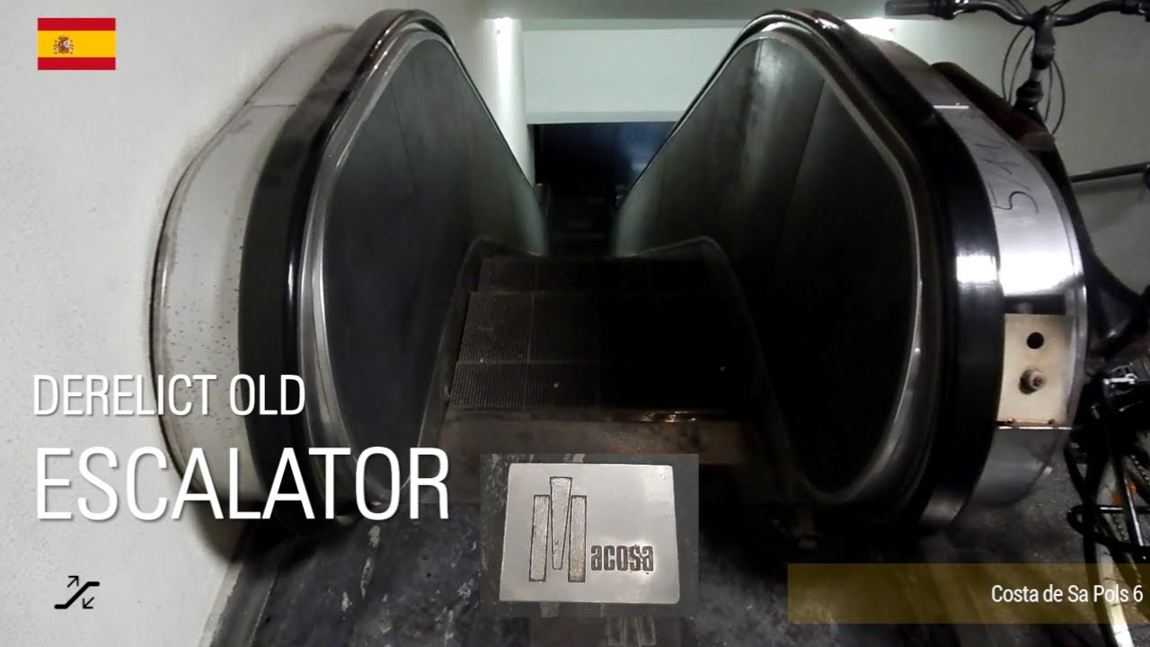 Derelict Old Macosa Escalator - Edificio San Miguel, Palma de Mallorca, ES