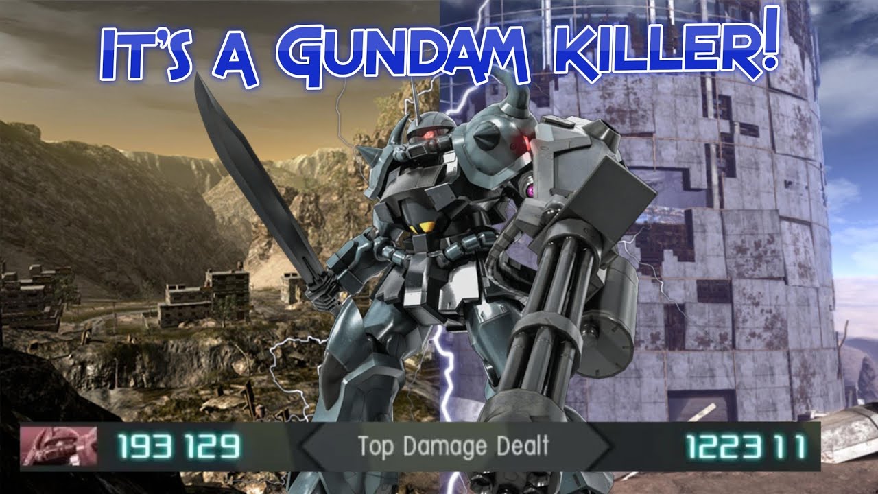 GBO2 Gouf Custom: It's a Gundam killer!