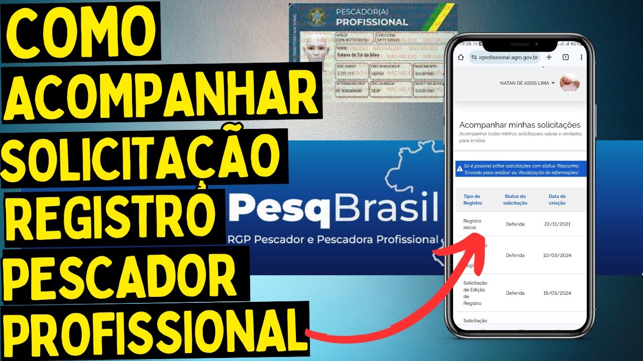 COMO CONSULTAR PROCESSO PESCADOR RGP