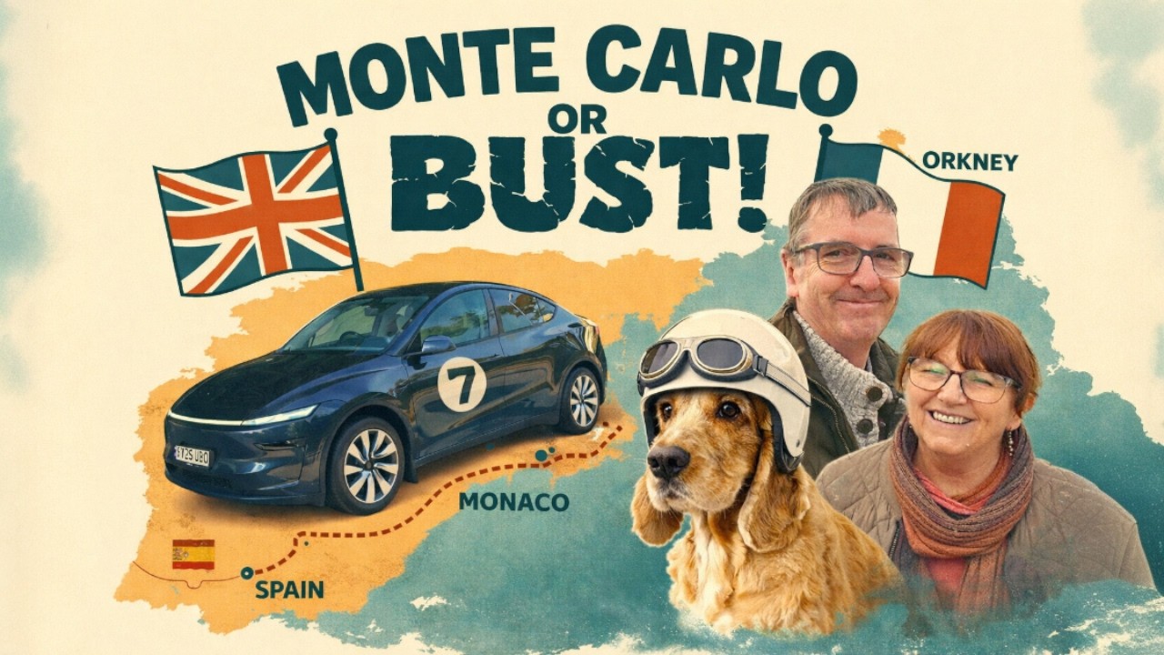 We Drove An EV From France to Monaco ... Monte Carlo or Bust!