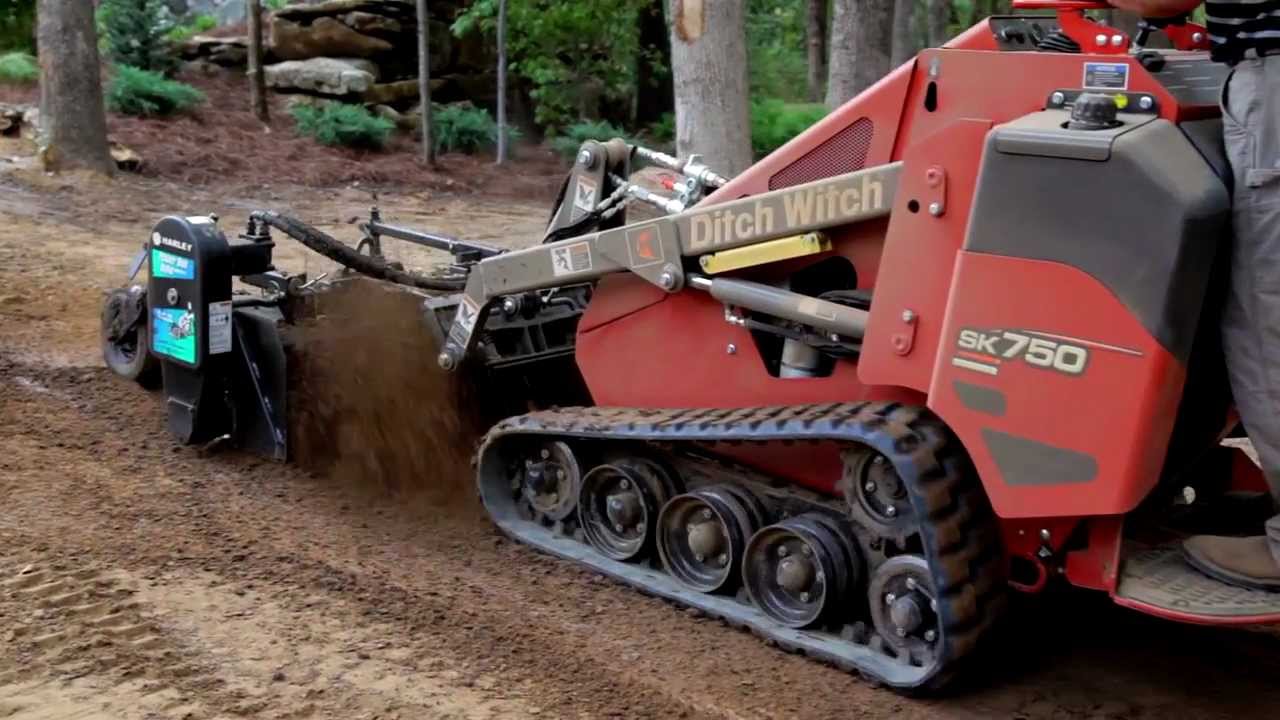 The Ditch Witch® SK750 and SK755