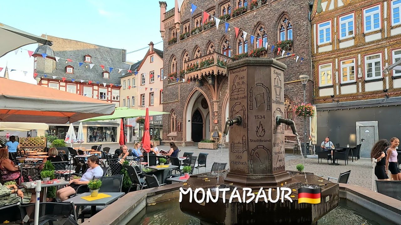 Little Escape to Montabaur | 4K  🇩🇪 Silent Footage &hearts;️