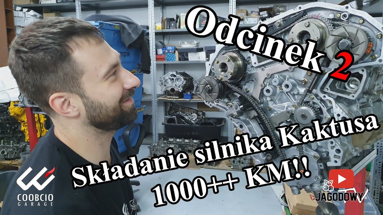 Coobcio Garage - Składanie silnika Kaktusa 1000+KM odc. 2