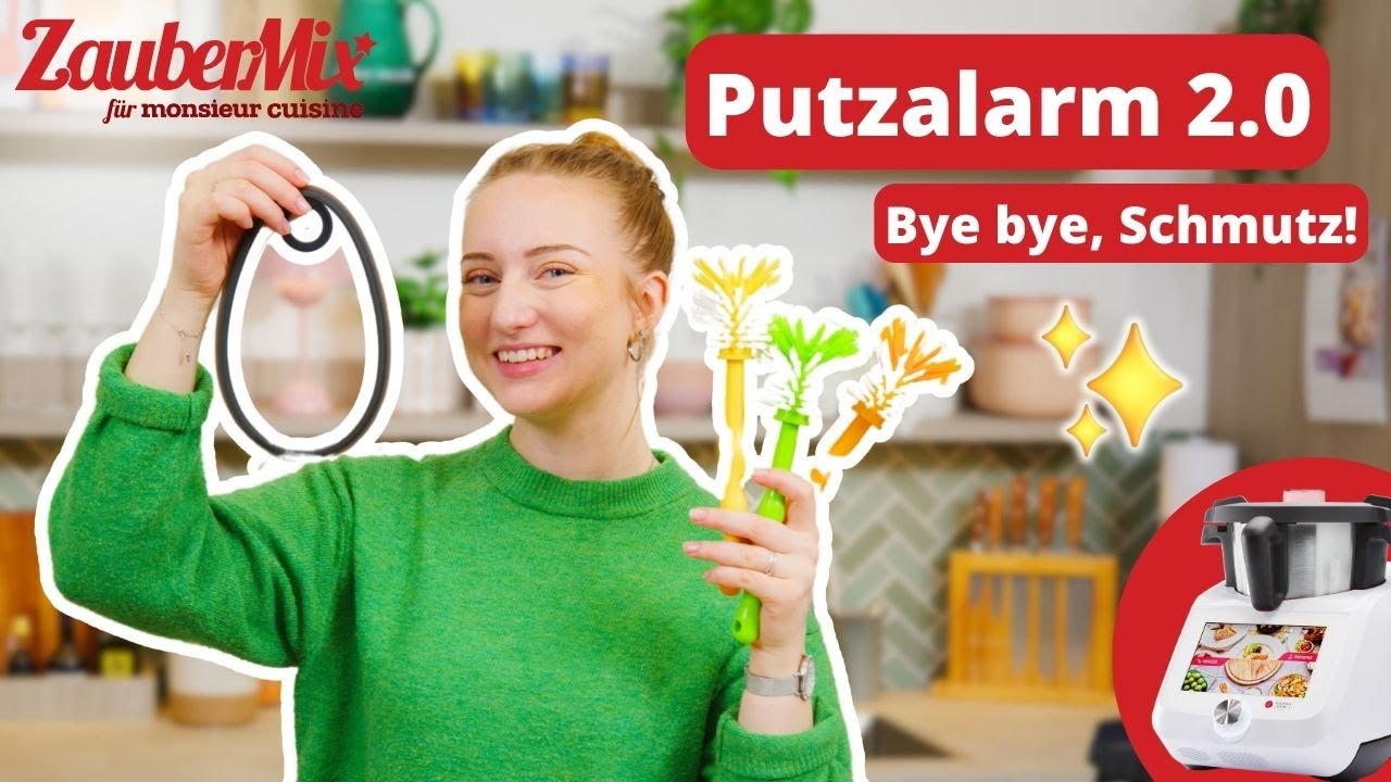 ✨🧼 Putzalarm 2.0: PERFEKTE Reinigung f&uuml;r deinen Monsieur Cuisine! 🧽 | Monsieur Cuisine Tipp