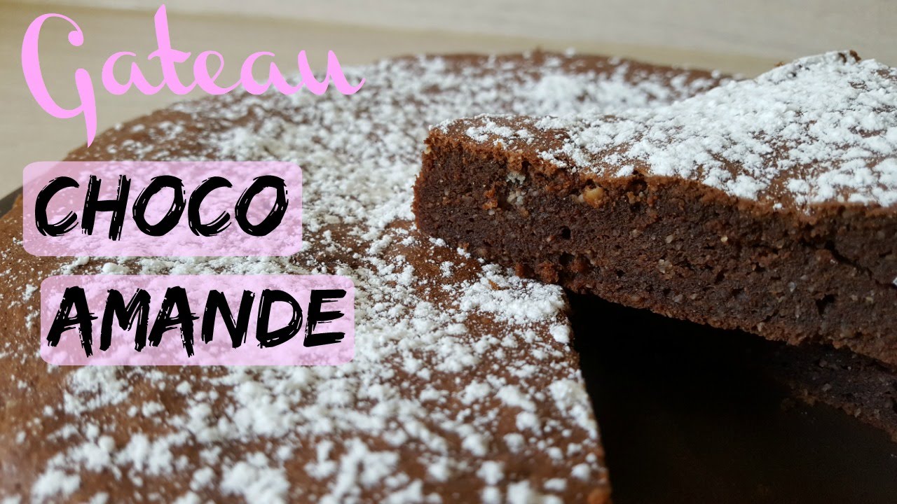 Gateau choco /amandes