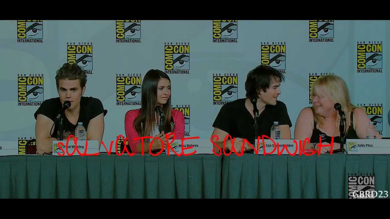 TVD | Hilarious moment at the Comic con 2012 panel & Paley Fest
