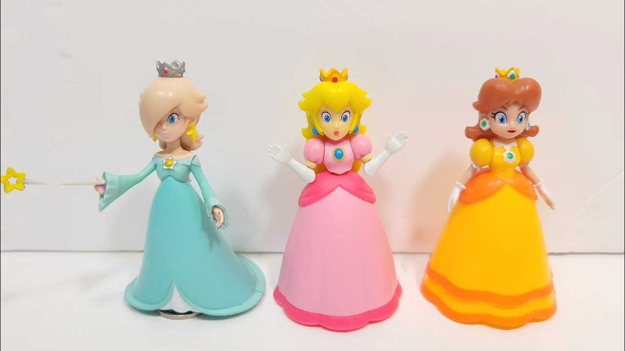 Super Mario Bros Jakks New 2.5 Inch Princess Peach Figure Review