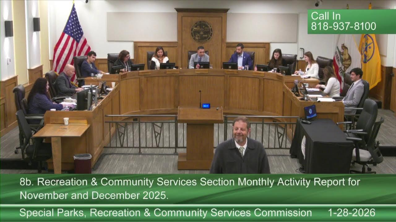 Parks, Recreation and Community Services Commission Special Meeting - 1/28/26