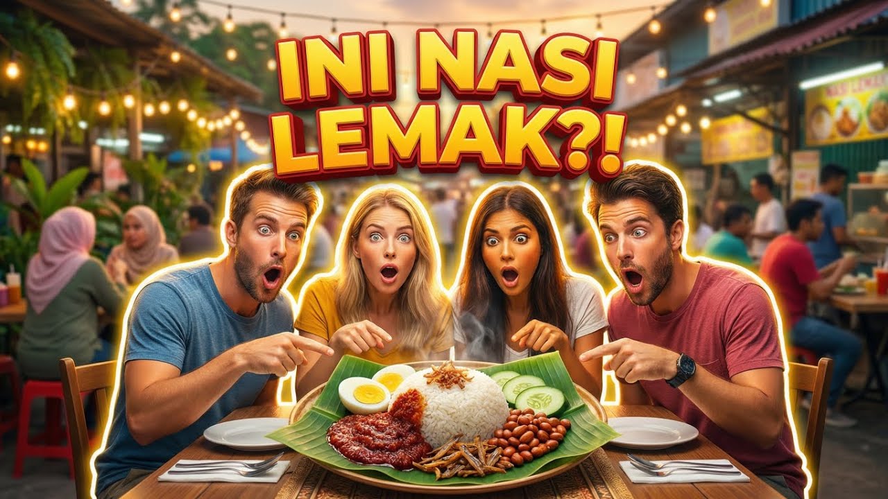 “PELANC0NG TAK SANGKA NASI LEMAK MALAYSIA SESEDAP INI