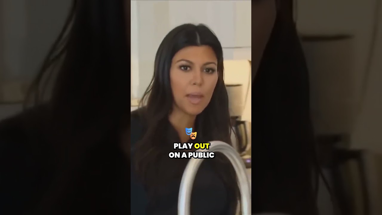 Kourtney Kardashian's assertiveness and setting boundaries within a high-profile family
