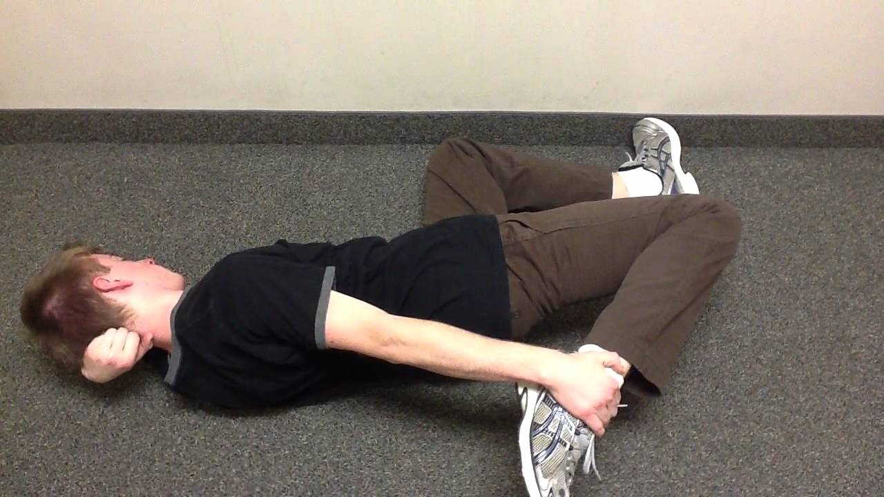 Quadriceps Stretch - Sidelying
