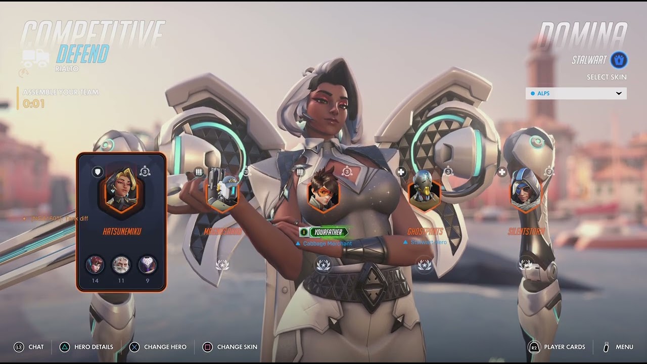 My average Overwatch ranked game