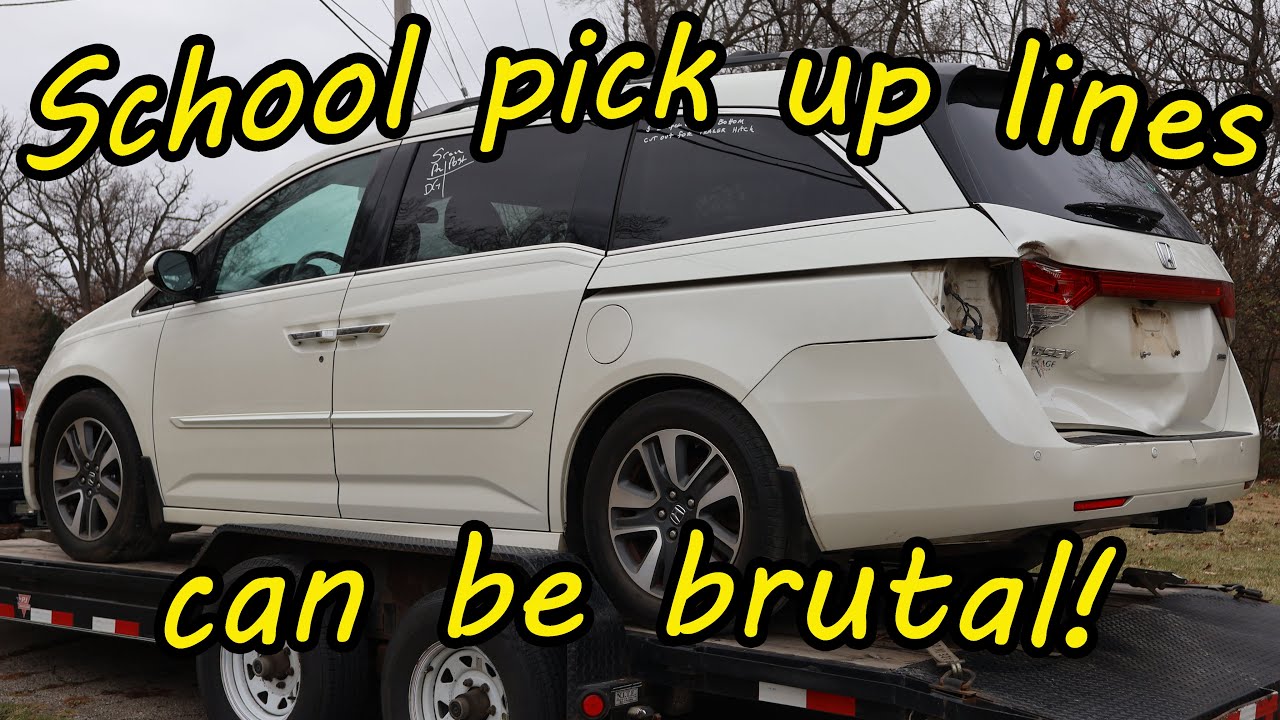 Back to school: Rebuilding a totaled salvage Honda Odyssey Touring