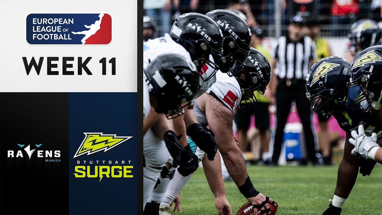 Munich Ravens @ Stuttgart Surge Highlights | Week 11 | Season 2023