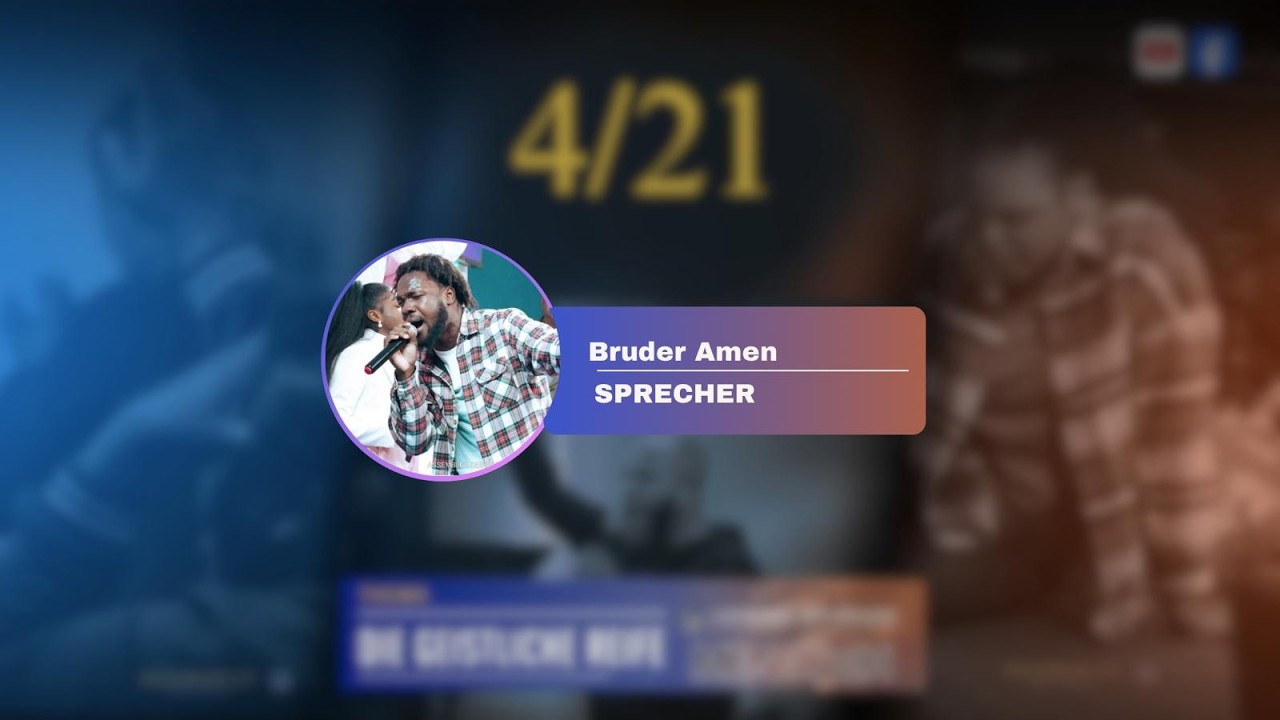 Menorah 4/21 -Bruder AMEN 12.03.26