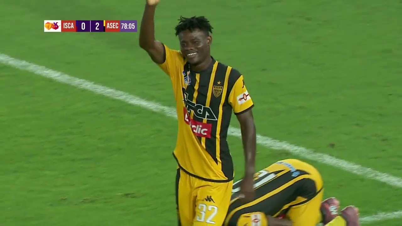 Ligue 1 J12 ISCA 0-3 ASEC Mimosas (Résumé)