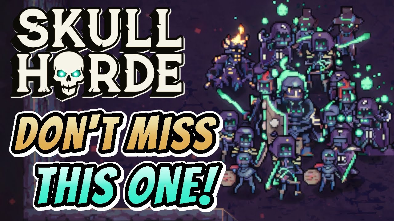 Don’t Miss This Excellent NEW Roguelike Autobattler! It's Got Great Character & Art! | Skull Horde