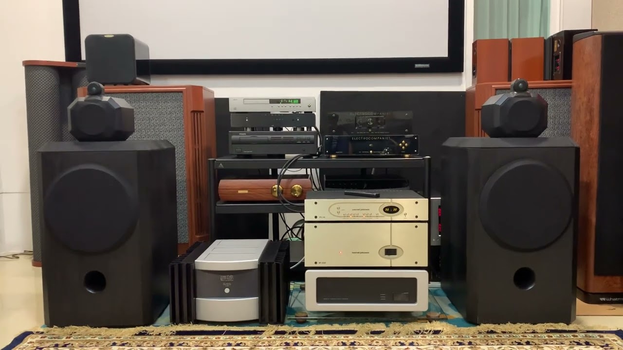 Burn ลำโพงB&W 801 Matrix ด้วย Conrad Johnson pv-14L &  MF2500
