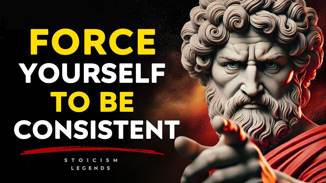 Force Yourself to Show Up The Stoic Way - Stoicism Legends Marcus Aurelius Philosophy