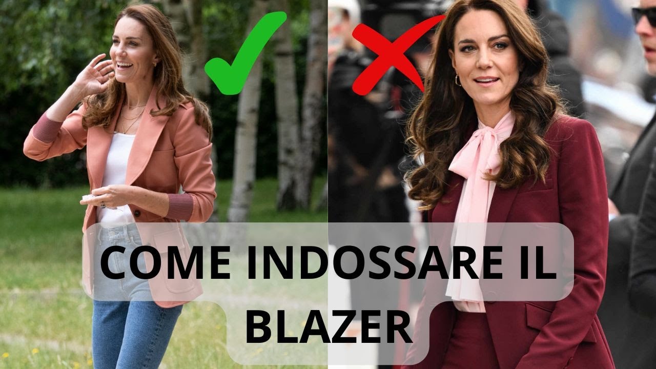 COME INDOSSARE IL BLAZER
