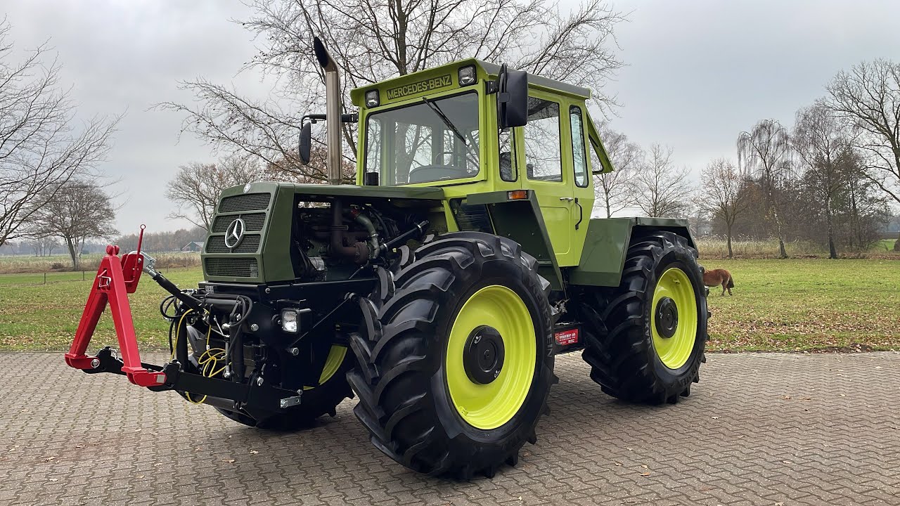 MB TRAC 1500 TURBO AFTER A FULL RESTAURATION!😍😍