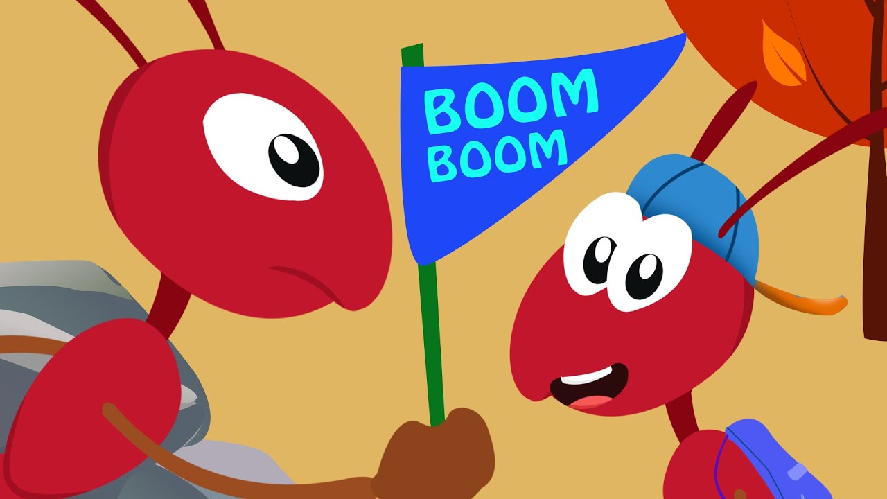 The Ants Go Marching | The Ants Go Marching One By One Song | Nursery Rhyme With Lyrics