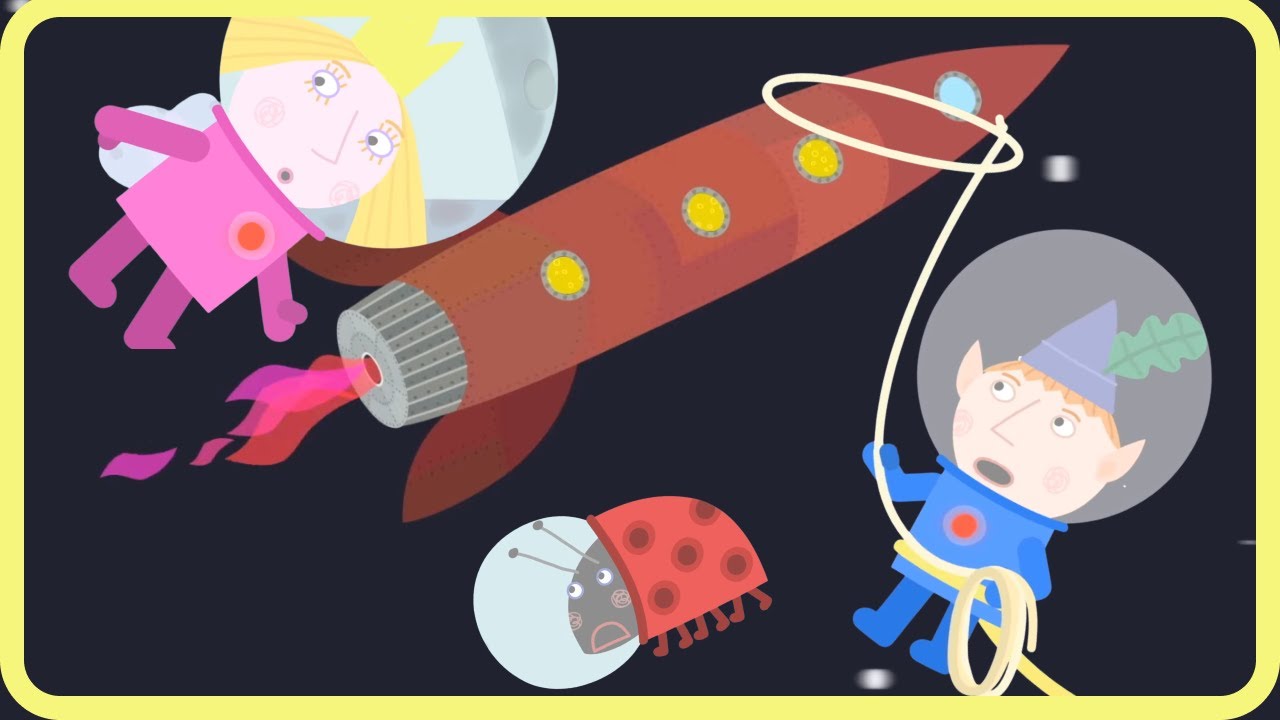 Let’s Go To The Moon In A Rocket! 🚀 Ben & Holly’s Little Kingdom | Toon Mania - Princess World
