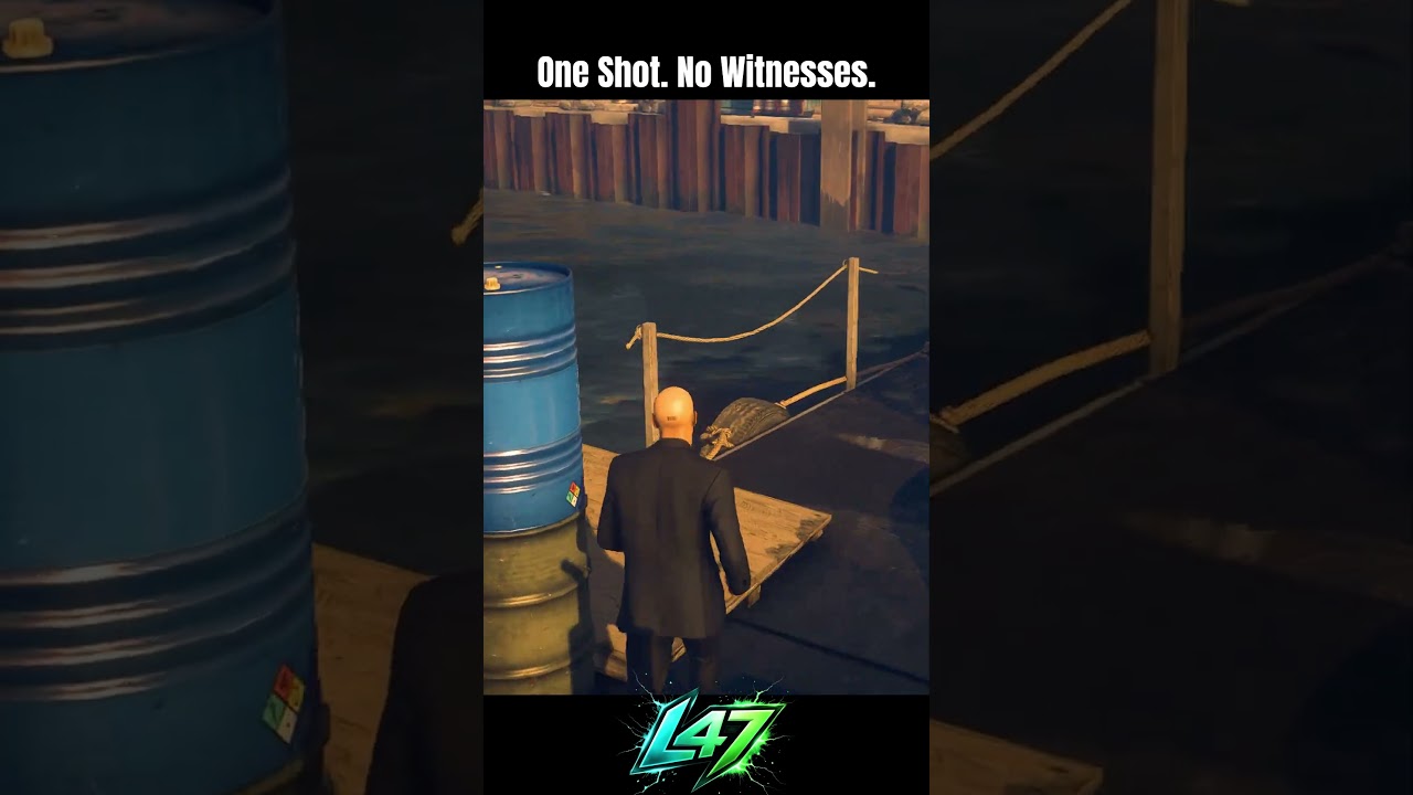 One Shot. No Witnesses. 💀  #hitman2 #hitman  #stealth #shortvideo  #gaming #shorts #gamingvideos