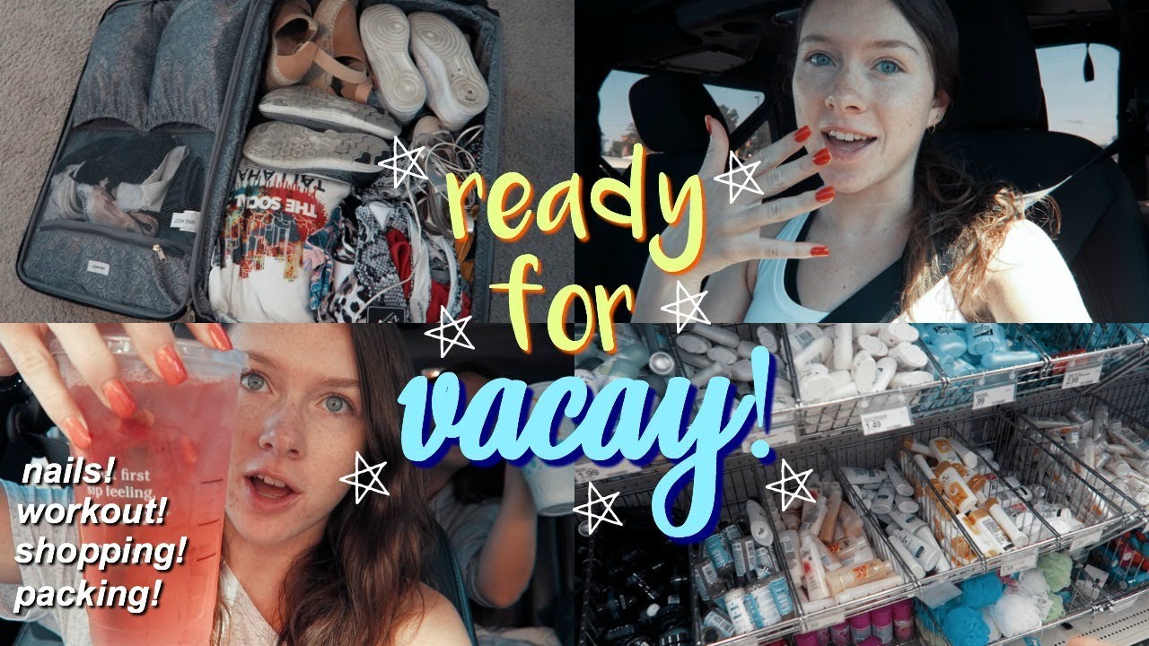 everything I did to prepare for my vacation
