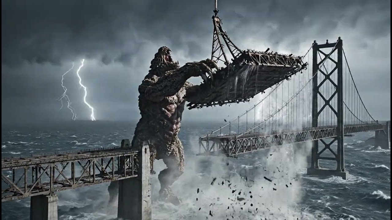 Animal Wild Legends: Massive-monster-tears-down-bridge-in-insane-disaster-scene.